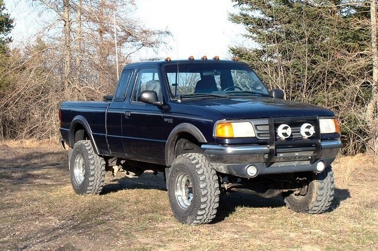 Rough Country for Ford Ranger 4" Suspension Lift Kit w/Rear Leaf Packs 83-97 -2