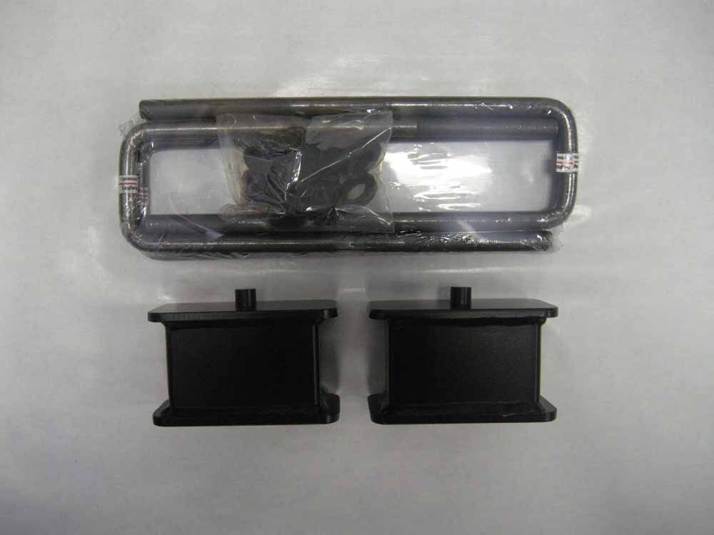 Chevy 1500 1" Rear Lift Blocks and U-Bolts Kit (6-lug) -1