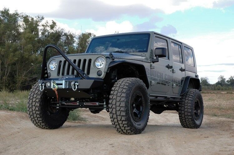 Rough Country 6" X-Series Susp Lift Kit w/Shocks for Wrangler JK 07-18 2-Dr -2