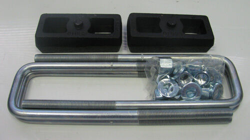 Chevy GM 2" Steel Rear Block & U-Bolt Lift Kit -1