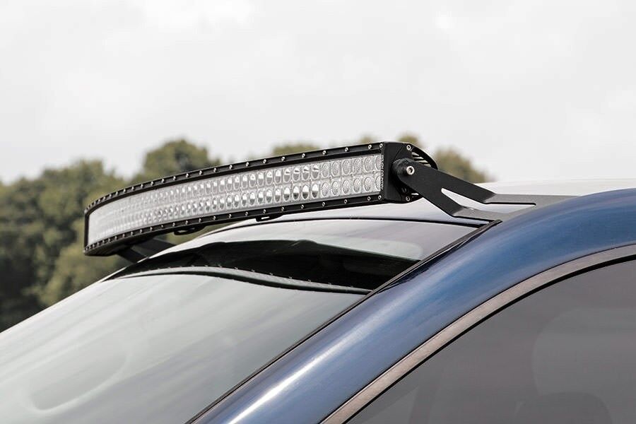 Dodge RAM 2500 3500 54" LED Light Bar Windshield Mounts 03-09 -2