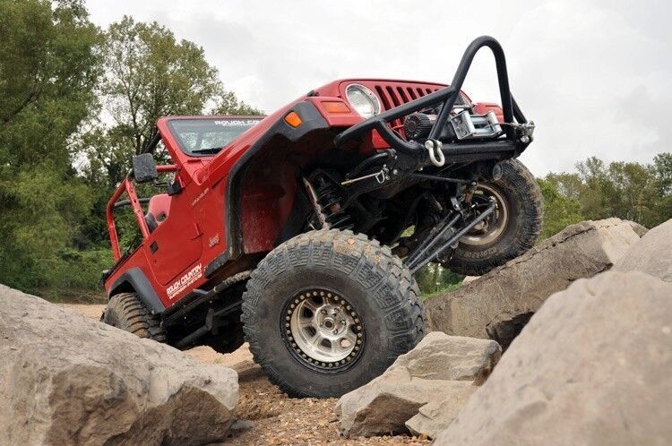 Rough Country 4" Long Arm Suspension Lift Kit For Jeep Wrangler TJ 1997-2006 -2