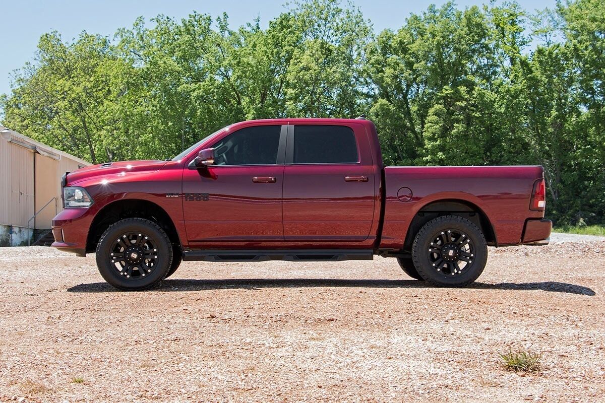 Rough Country Dodge for RAM 1500 3" Bolt-On Lift Kit w/ Control Arms 12-18 4wd -4