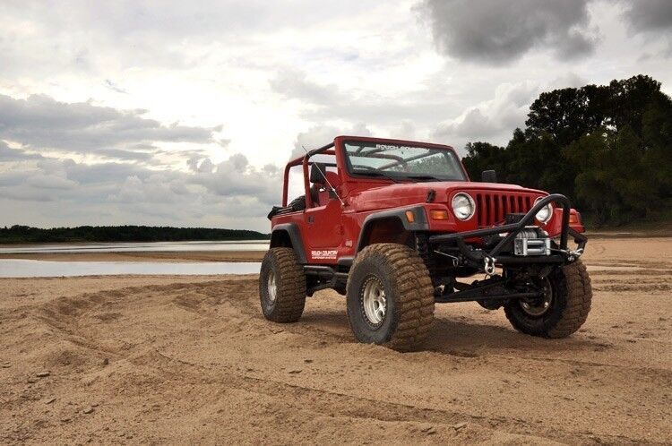Rough Country 4" Long Arm Suspension Lift Kit For Jeep Wrangler TJ 1997-2006 -3