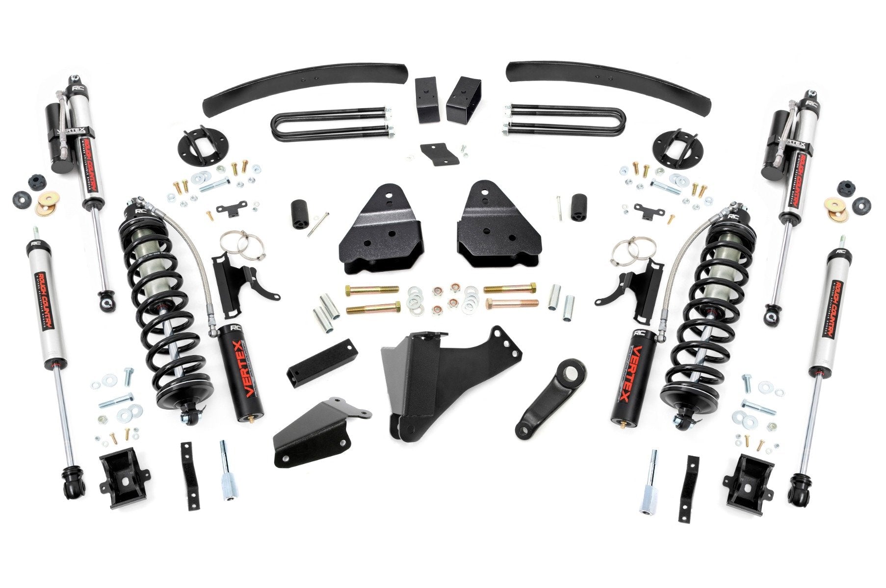 Rough Country 6" Lift Kit Gas C/O Vertex for Ford Super Duty 4WD 2005-2007 59659