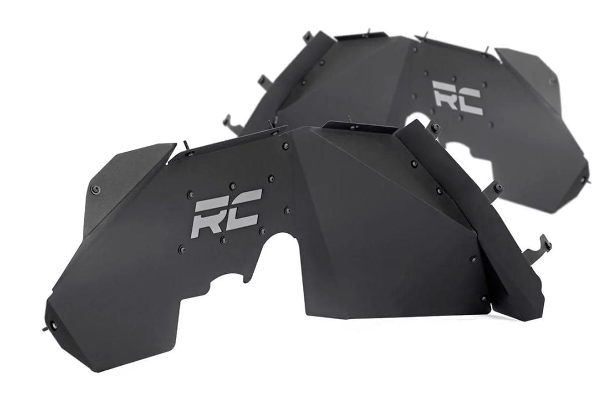 Rough Country Jeep Front & Rear Inner Fenders Set 07-18 Wrangler JK 10511
