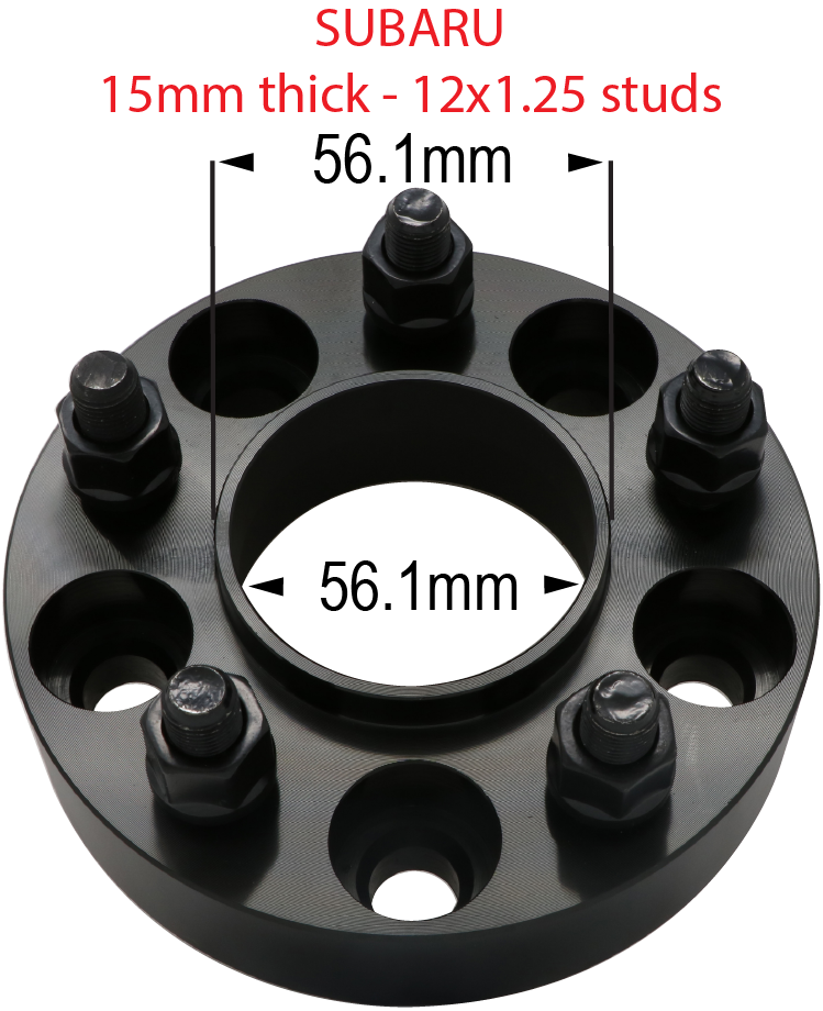 Wheel adapter Subaru 5x100 - 5x450