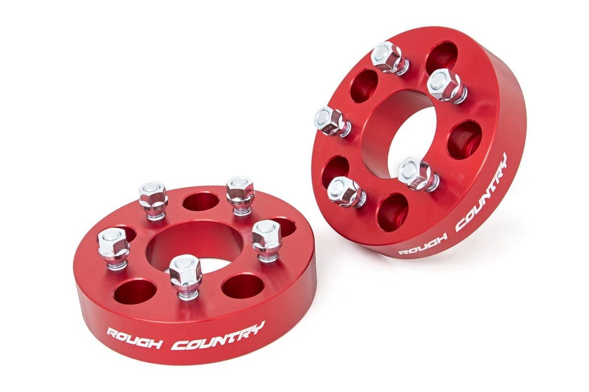 1.5" Wheel Adapters 5x5 to 5x4.5 Jeep Wrangler JK/JL - 1100RED