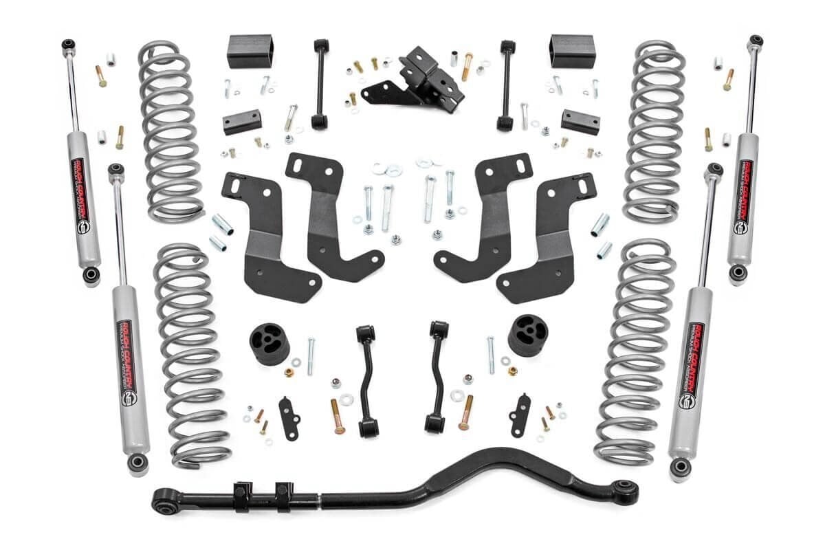Rough Country 3.5" Lift Kit C/A Drop 2-Door for Jeep Wrangler JL 4wd 2024 94230