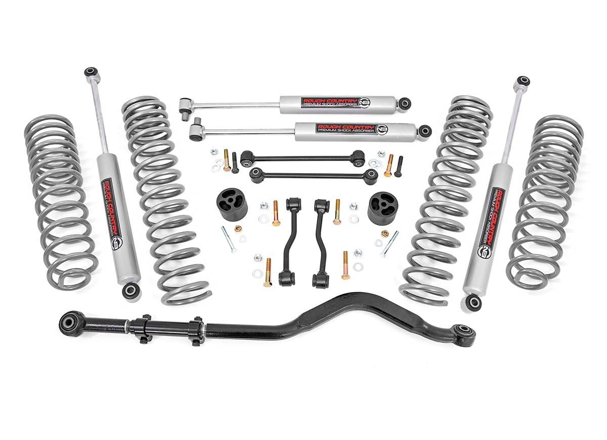 Rough Country 3.5" Lift Kit Springs N3 for Jeep Gladiator JT 24-25 78930