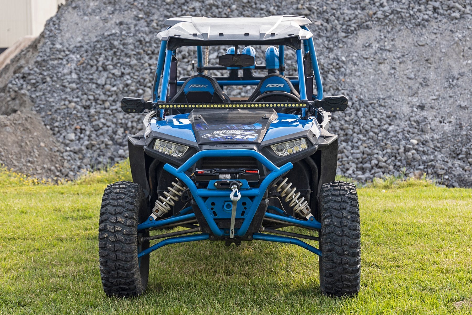 Rough Country 6500-LB Winch UTV Synthetic Rope RS6500SA