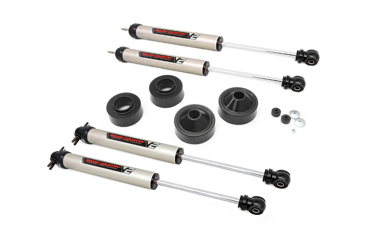 Rough Country 1.75 Inch Lift Kit V2 for Jeep Wrangler JK (2007-2018) 65171