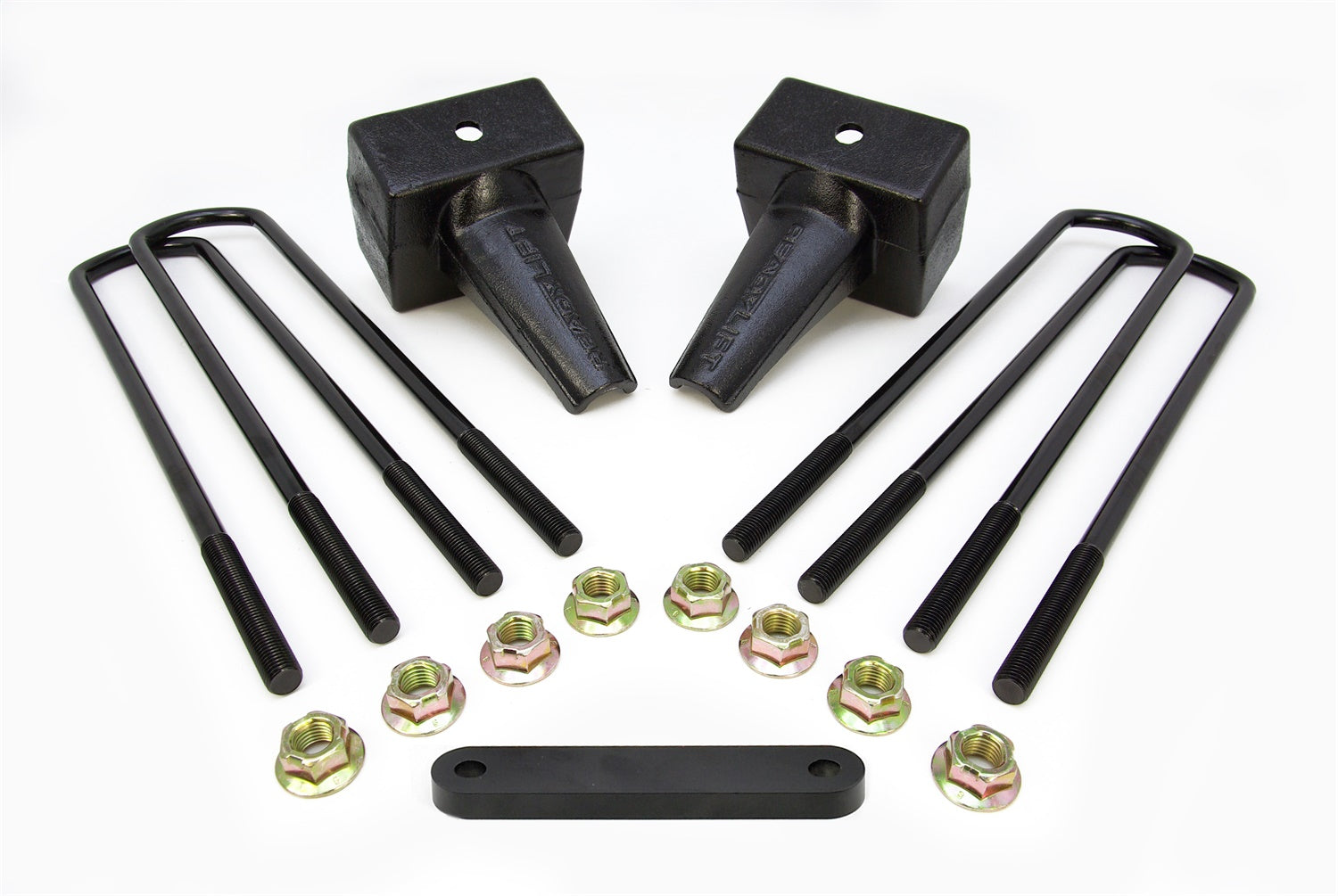 ReadyLift 5" Rear Block Kit for Ford SuperDuty Dually 2pc Drive Shaft Only 11-16 -1