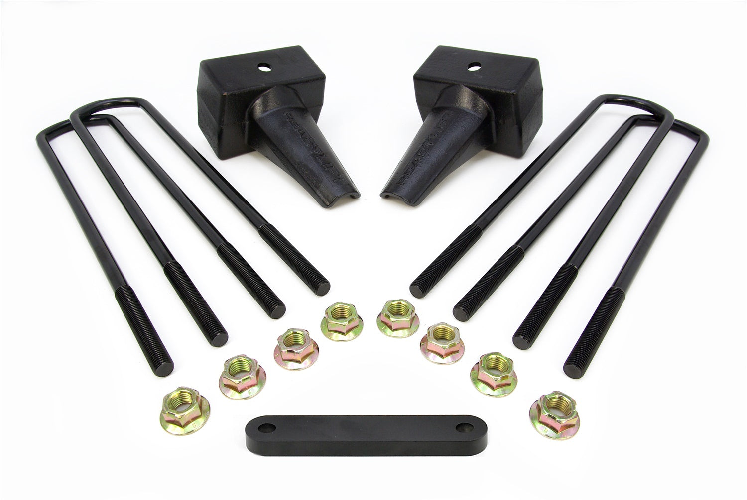 ReadyLift 4" Rear Block Kit for Ford SuperDuty 2-pc Drive Shaft Only 1999-2010 -1
