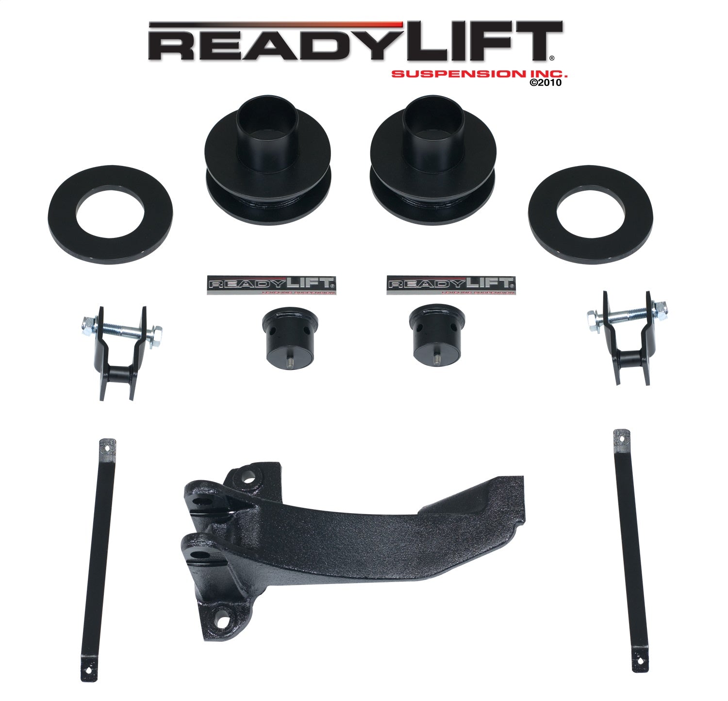 ReadyLift 2.5" Front Leveling Kit W Track Bar Bracket for Ford SuperDuty 05-07 -1