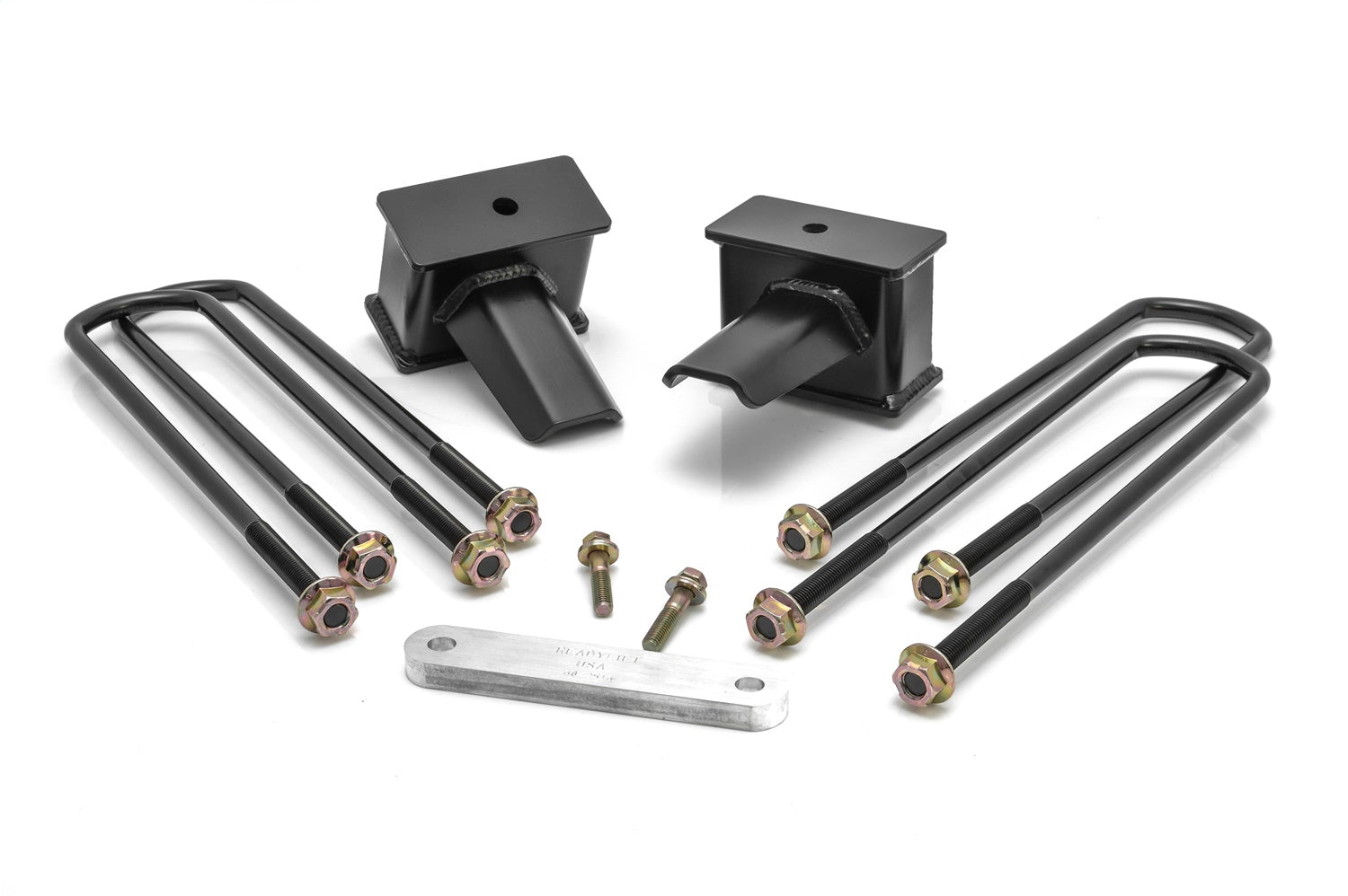 ReadyLift 4.0" Tall Flat Block 2-pc Drive Shaft for Ford SuperDuty 2017-2023 -1
