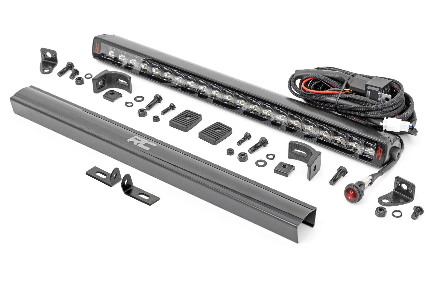 Rough Country LED Bumper Mount 20" Spectrum Single Row Ford Ranger 19-23 80815