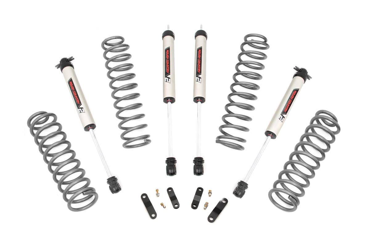 Rough Country 2.5" Suspension Lift Kit For Jeep Wrangler JK 07-18 2-door 67870