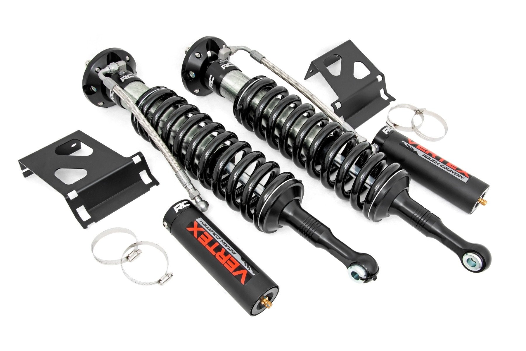 Rough Country For Toyota Front Vertex Coilovers 05-23 Tacoma for 3in Lifts 689010