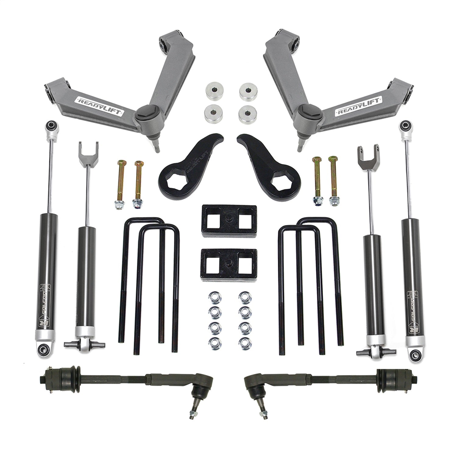 ReadyLift 3.5" SST Lift Kit Chevy Silv/Sie 2500HD W Falcon Shocks & UCAs 11-19 -1