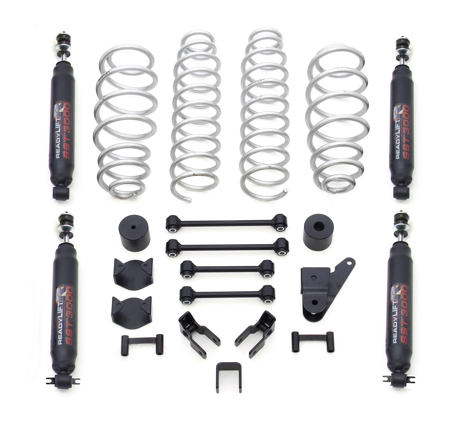 ReadyLift 69-6201 SST Lift Kit w/Shocks Fits 07-18 Wrangler (JK) -1