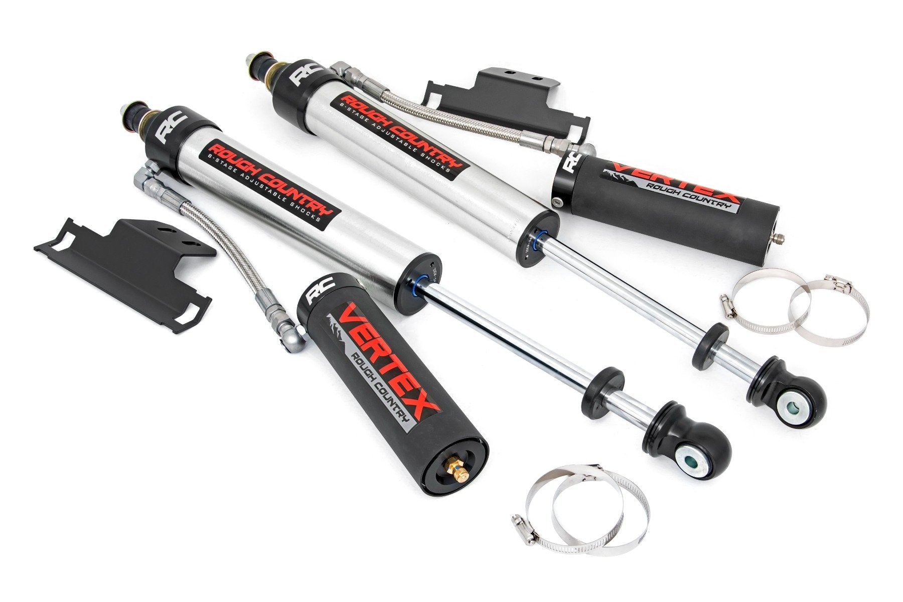 Rough Country For Toyota Tacoma 05-23 Rear Vertex Shocks Pair 3in Lifts 699010