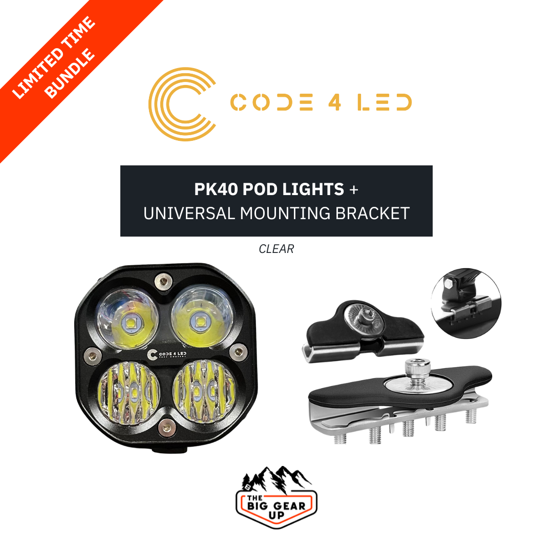 CODE 4 | PK40 Pod Light Bundle (Clear)