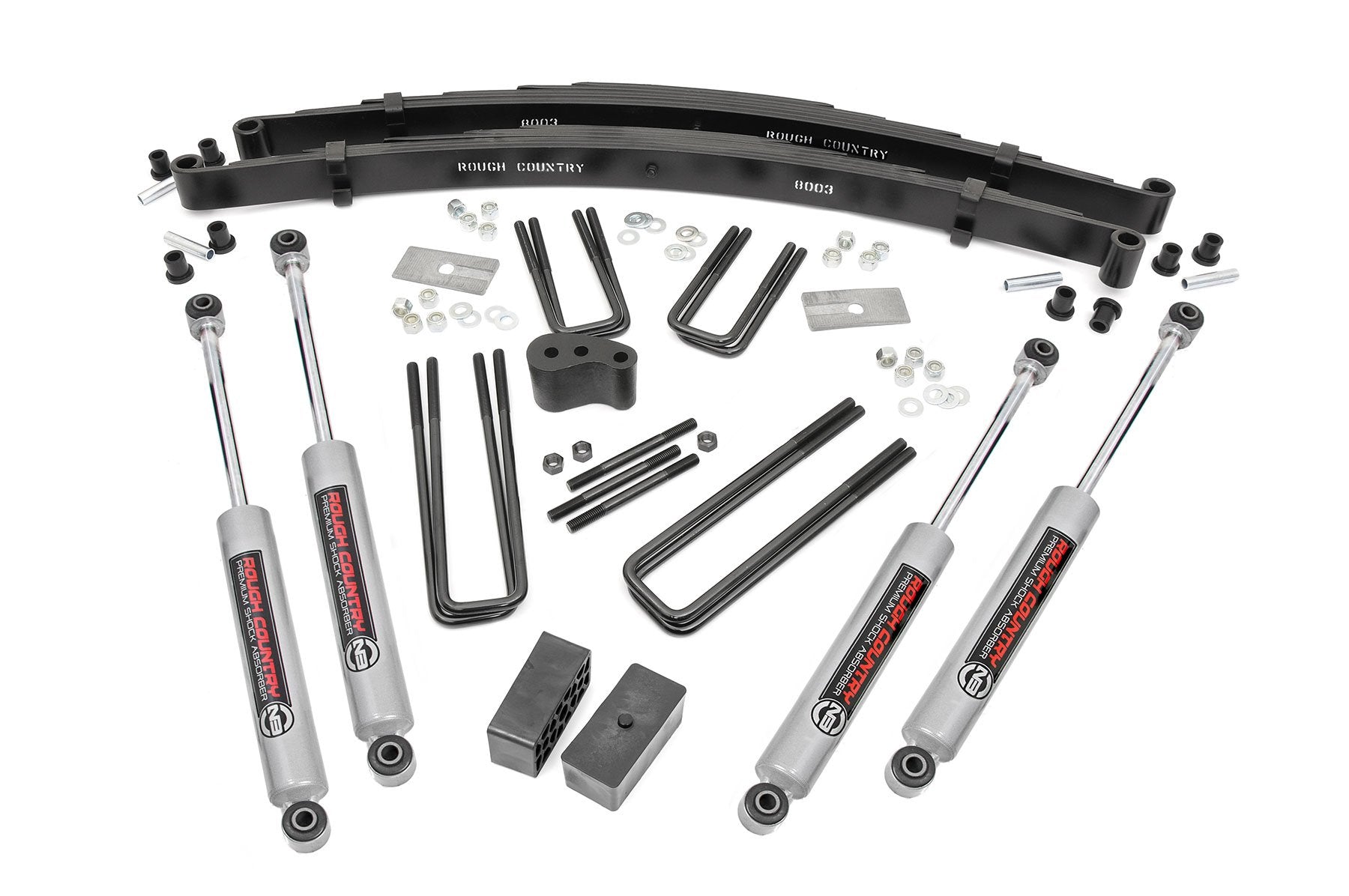 Rough Country 4in for Dodge Suspension Lift Kit 70-74 W-Series PU Dana 44 300.20