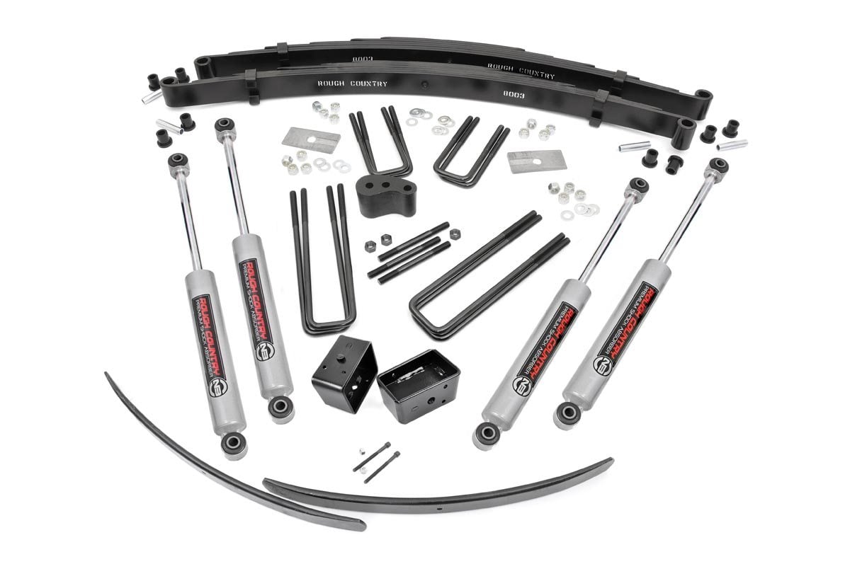 Rough Country 4 Inch Lift Kit for Dodge/Plymouth Ramcharger Trail 78-93 325.20