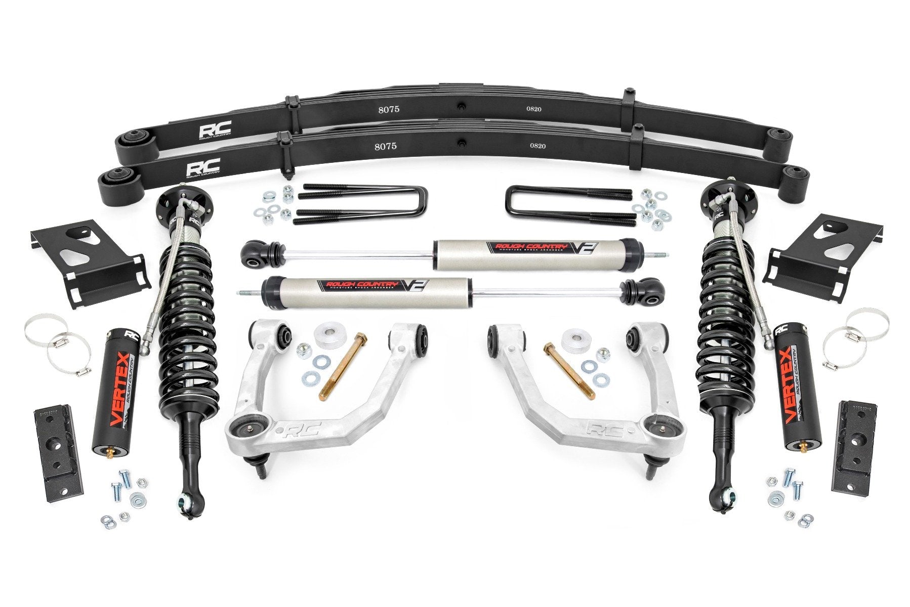Rough Country 3.5"For Toyota Vertex and V2 Lift w/Rear Leaf Springs 05-21 Tacoma 74258