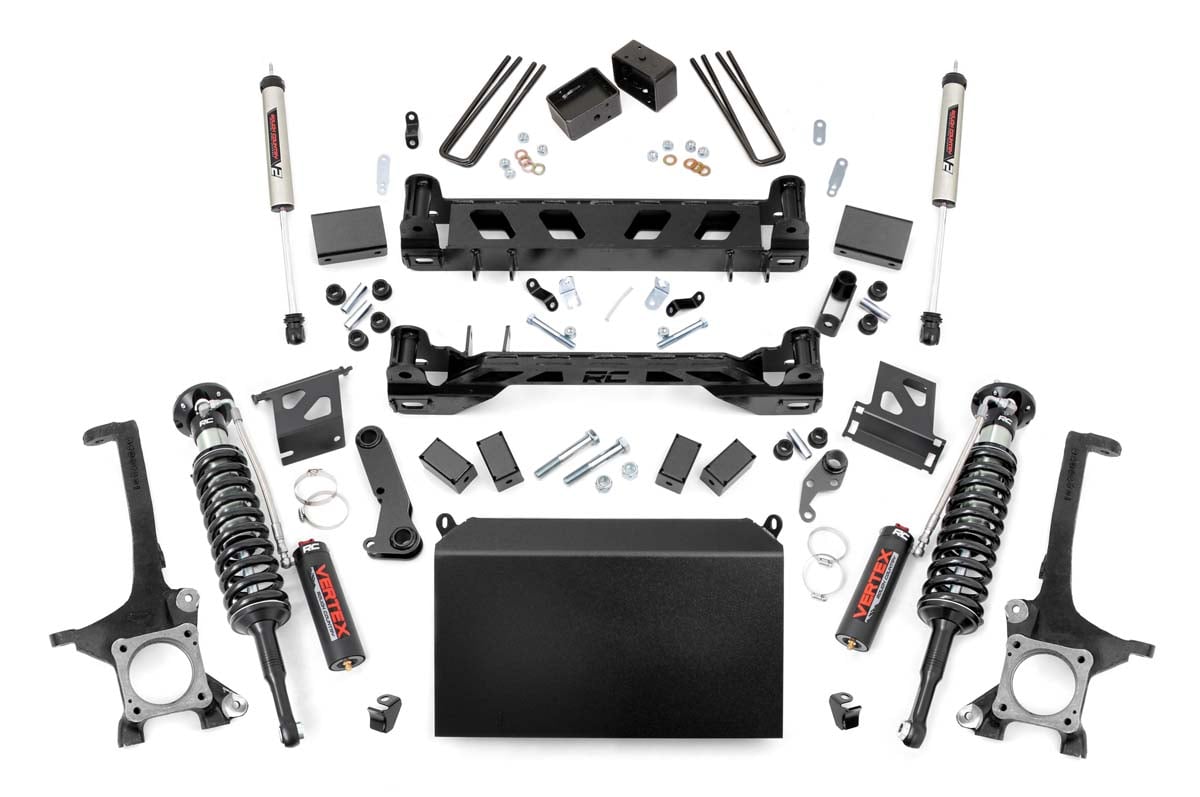 Rough Country 6" Toyota Lift Vertex Coilovers V2 Shocks 16-20 Tundra 4WD/2WD 75257