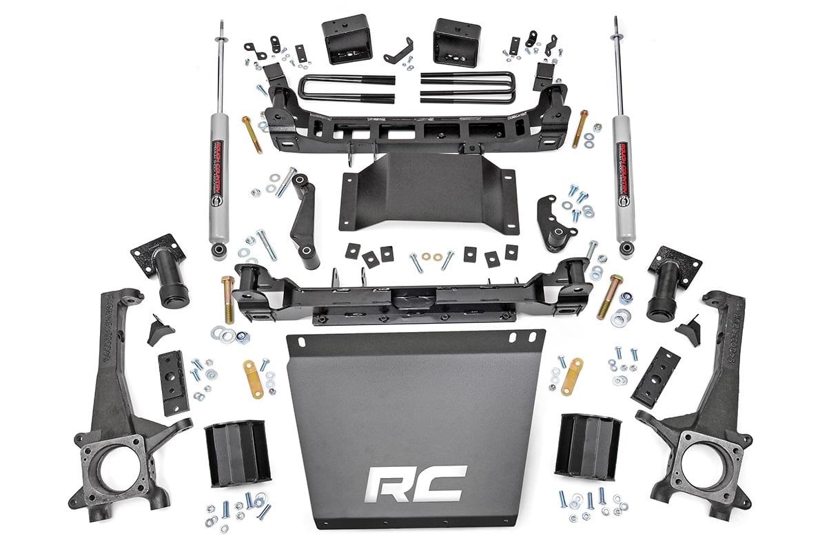 Rough Country 6" Suspension Lift Kit w/ Shocks for Toyota Tacoma 16-23 4wd 75820