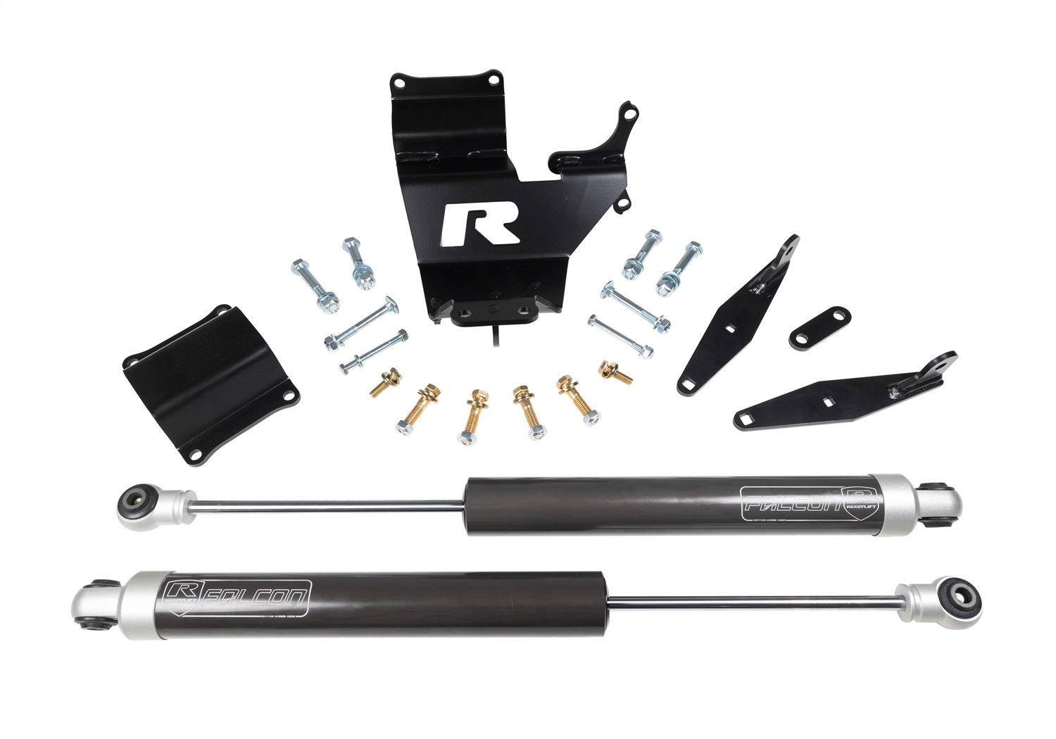 ReadyLift for Ford SD F-250 F-350 Dual Steering Stabilizer With Falcon -1