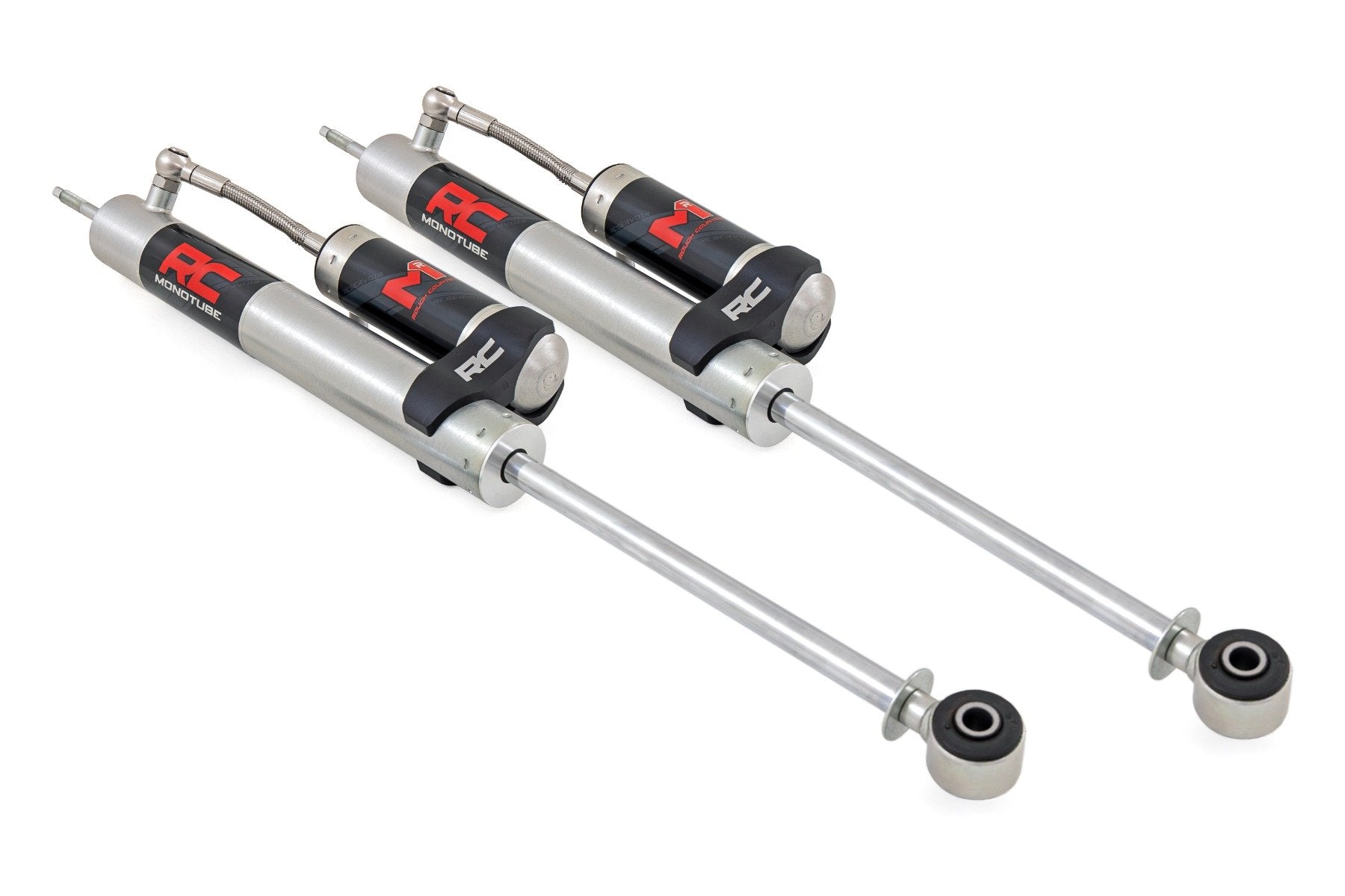 Rough Country M1R Monotube Front Shocks | 0.5-2.5" | for Jeep Wrangler JK/Wrangler Unlimited (07-18)
