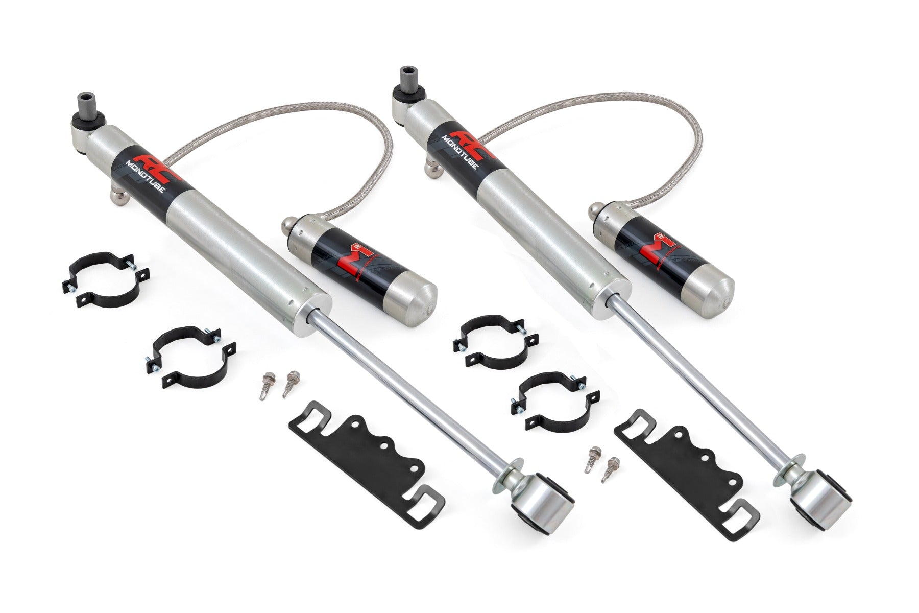 Rough Country M1R Monotube Front Shocks | 4-6" | for Jeep Wrangler JL (18-25)/Wrangler Unlimited (18-25)