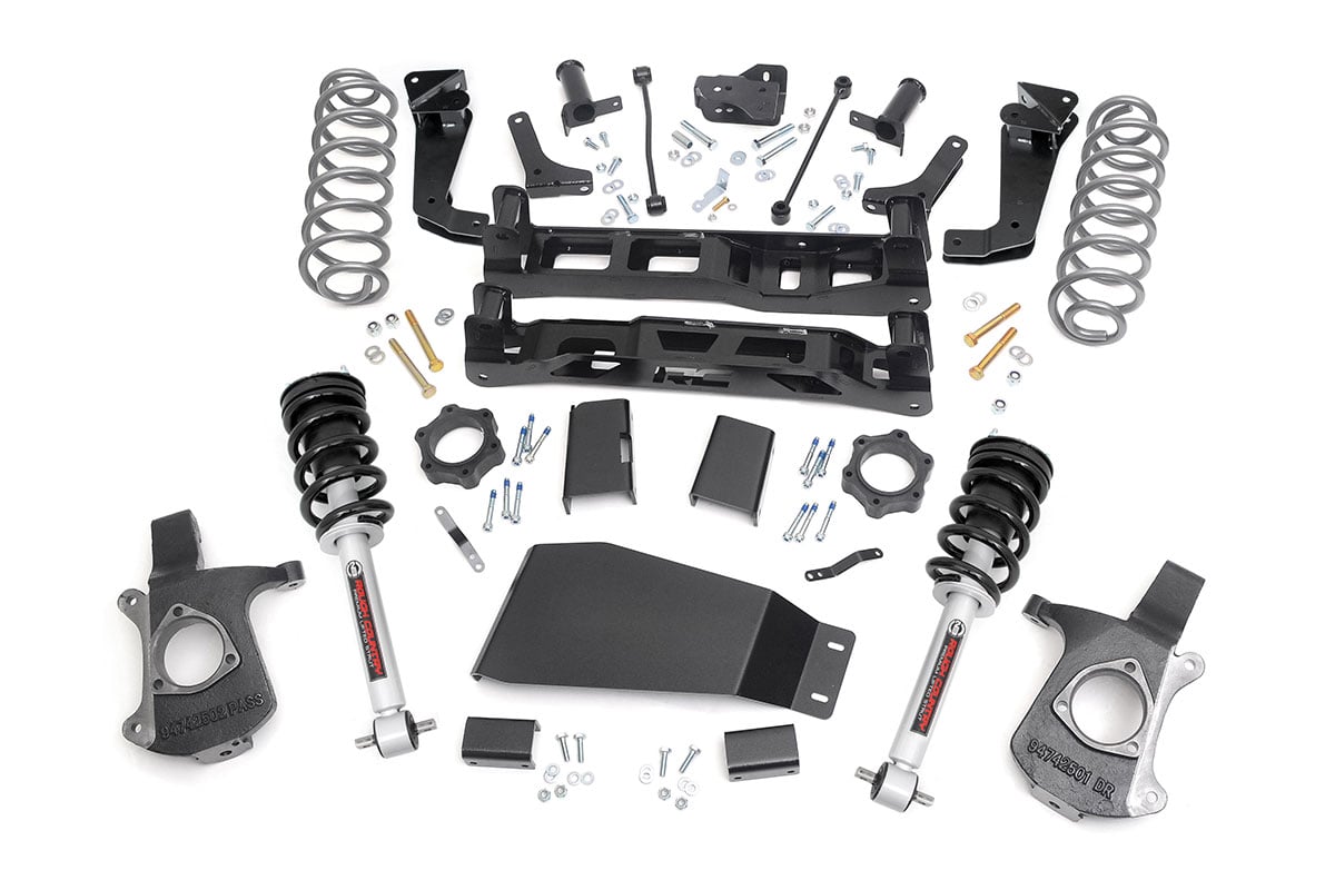 Rough Country 7in GM Suspension Lift Kit w/N3 Struts 07-13 Sub./Yukon XL 28701