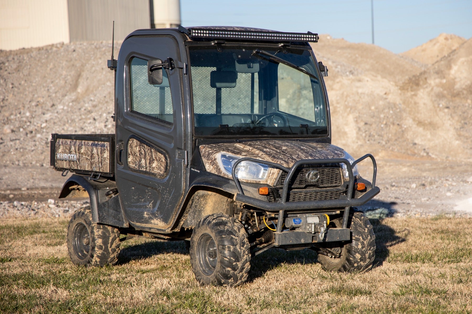 Rough Country 50" LED Light Kit Black White Kubota RTV-X900/X1100 14-20 98005