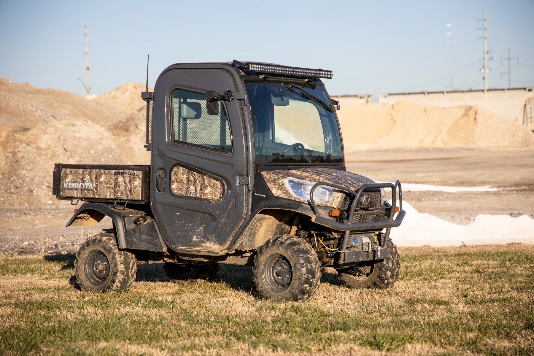 Rough Country 50" Dual Row LED Light Kit Black Kubota RTV-X900/X1100 14-20 98004