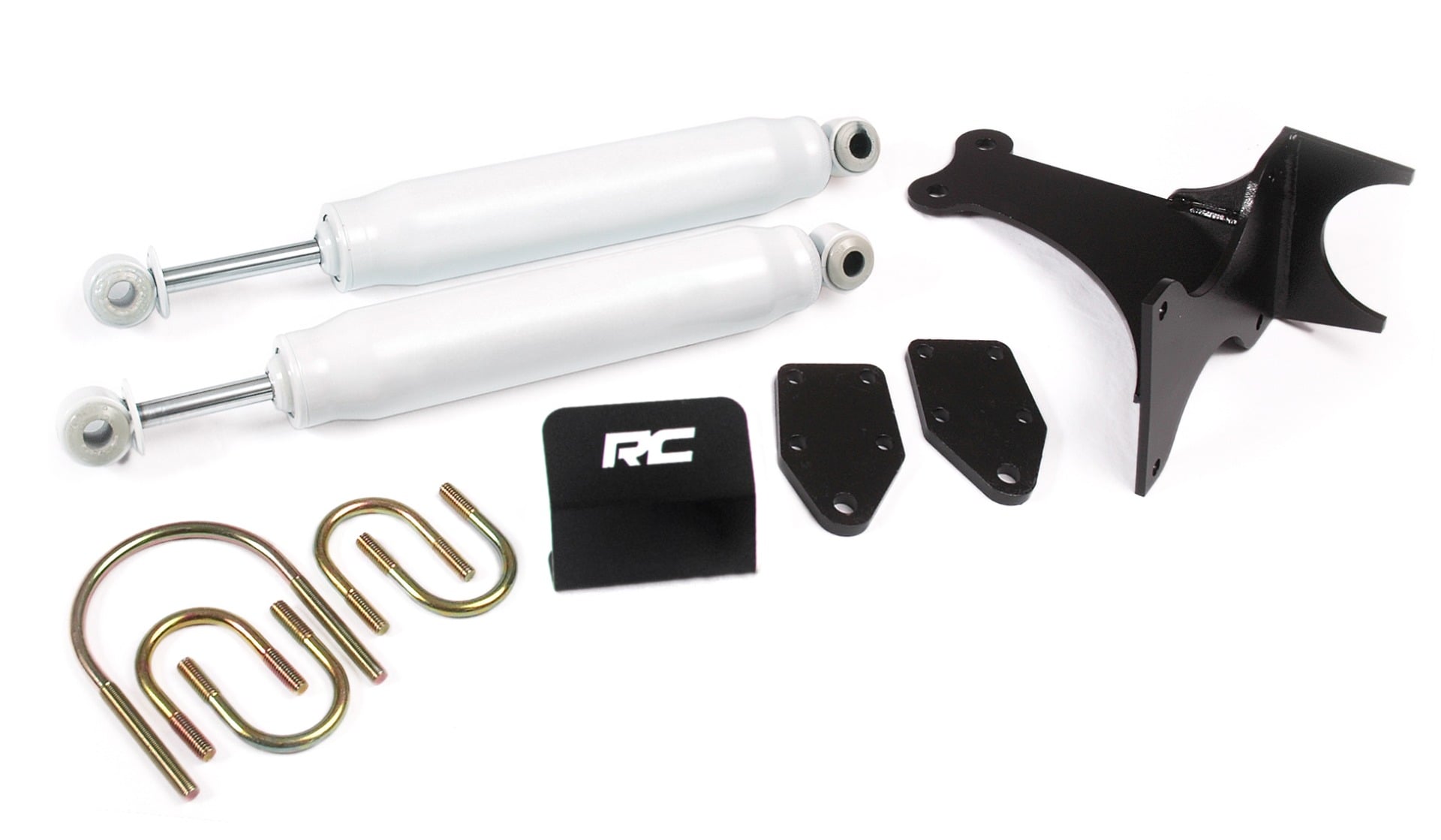 Rough Country Steering Stabilizer | Dual | 2-8 Inch Lift | for Ford Super Duty (05-22) 8749130WS