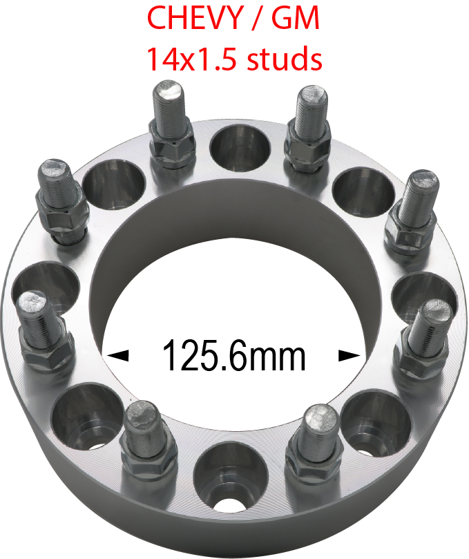 8 x 180mm to 8 x 180mm - Billet Adapter