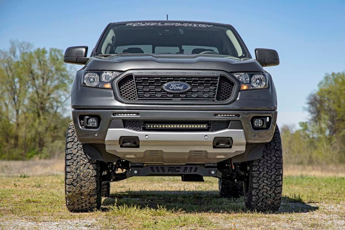 Rough Country Ford Dual 6in LED Bumper Kit 19-20 Ranger 70829