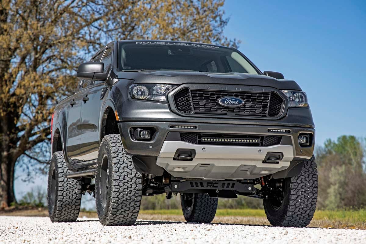 Rough Country Ford Dual 6in LED Bumper Kit 19-20 Ranger 70829