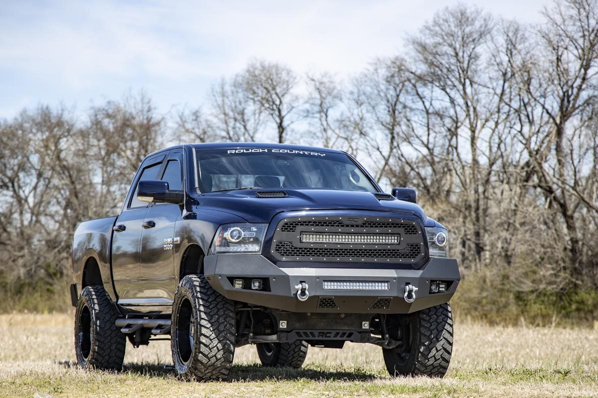 Rough Country Ram Heavy-Duty Front LED Bumper 13-18 1500 10774