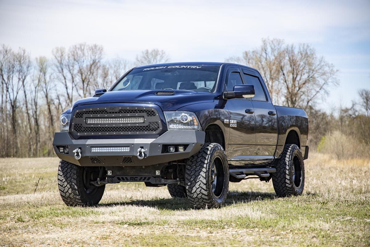 Rough Country Ram Heavy-Duty Front LED Bumper 13-18 1500 10774