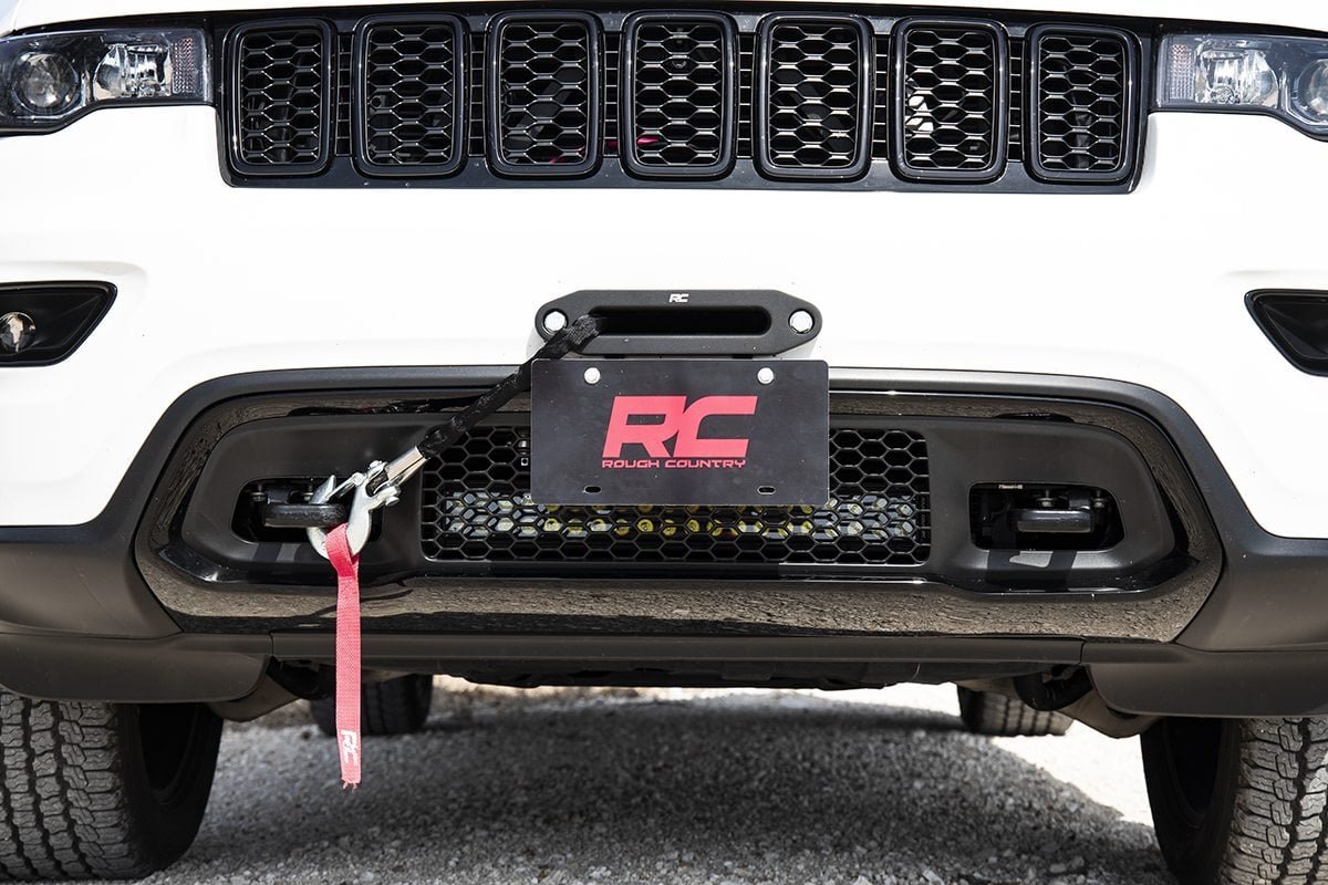 Rough Country License Plate Mnt Hawse Fairlead - RS138