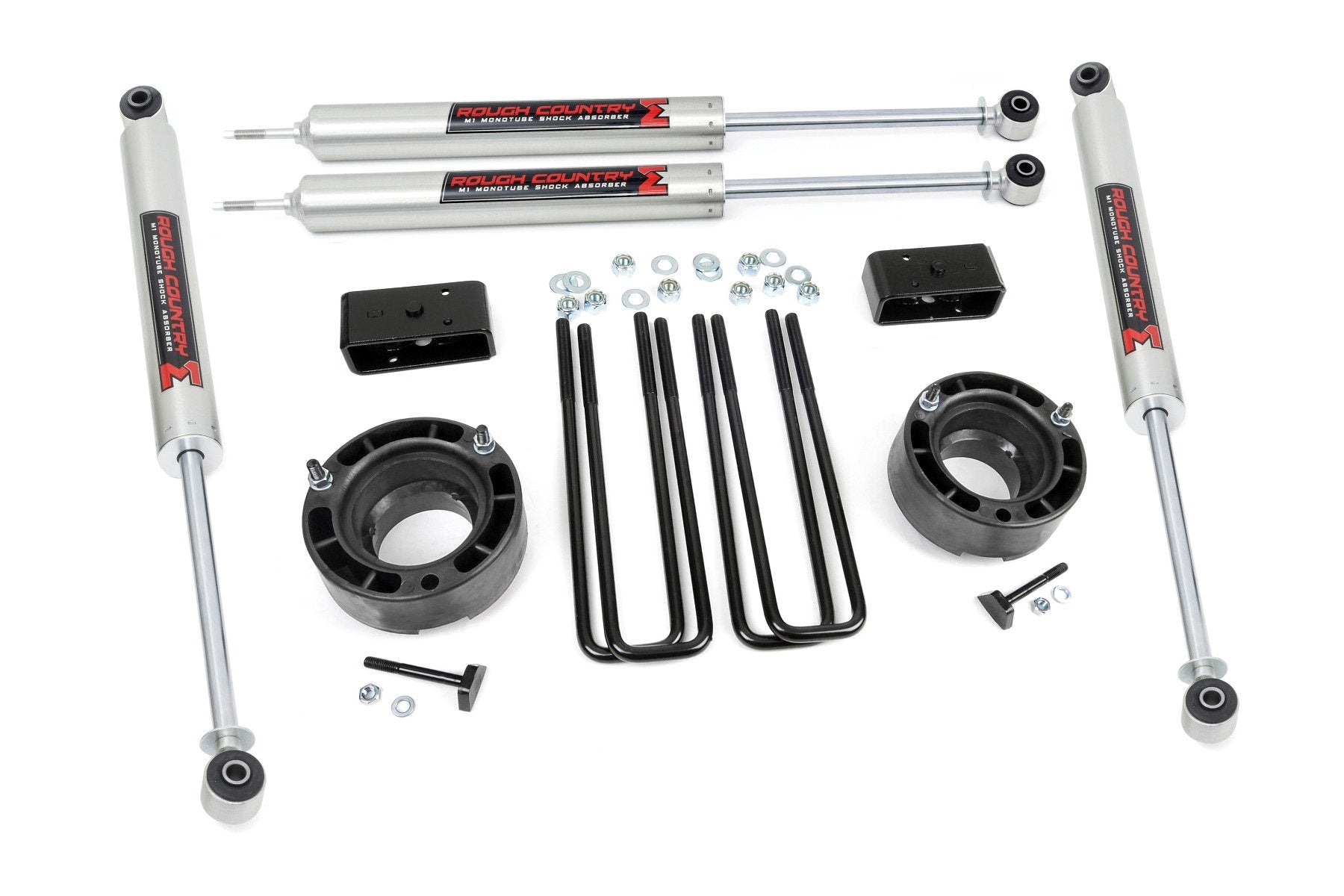 Rough Country 2.5" Suspension Lift Kit M1 Dodge 1500 4wd 1994-2001 36240