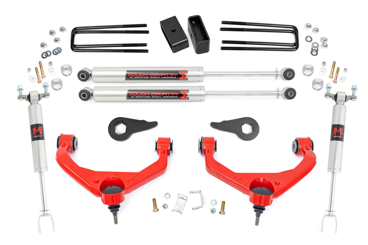 Rough Country 3.5" Lift Kit Chevy/GMC 2500/3500HD 11-19 97530
