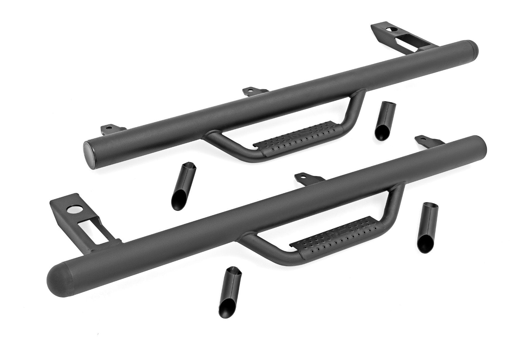 Rough Country Nerf Steps Full Length Jeep Wrangler TJ 4WD 1997-2006 RC RCJ9746A