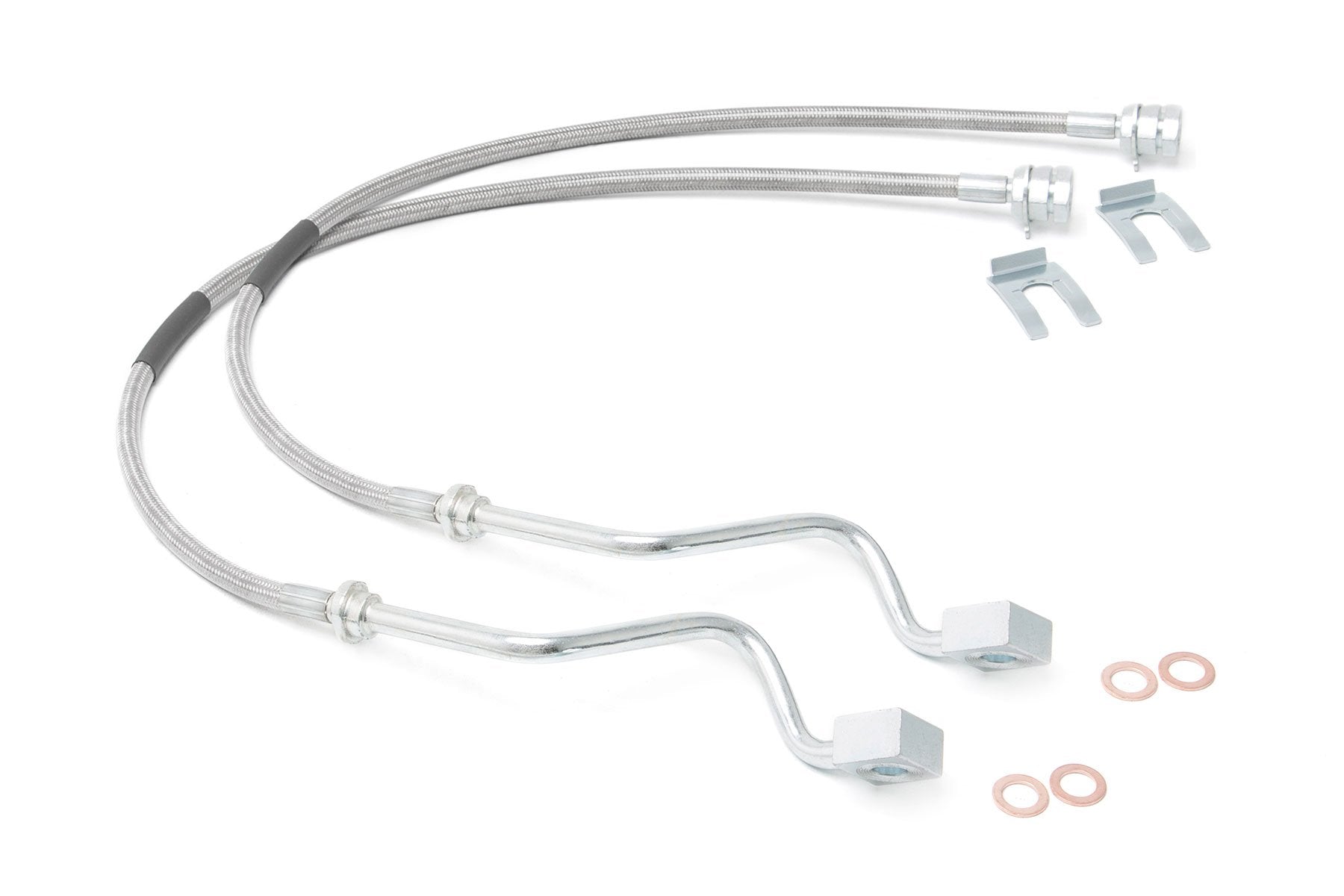 Rough Country for Ford Extended Front Brake Lines | 4-8in Lifts 99-04 F250/350 89705