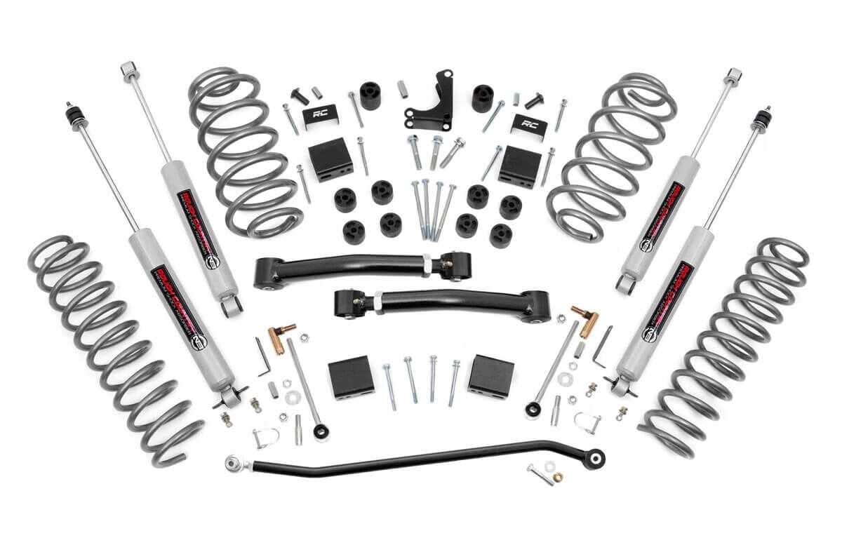 Rough Country 4" X-Series Suspension Lift Kit for Grand Cherokee WJ 99-04 639P